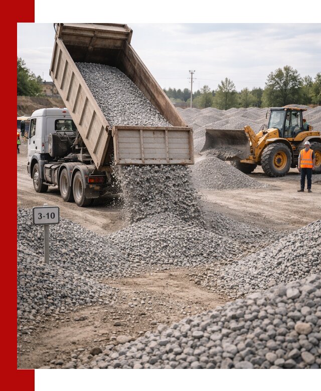 Гранитный щебень фракции 3–10: доставка и продажа в Павловском Посаде