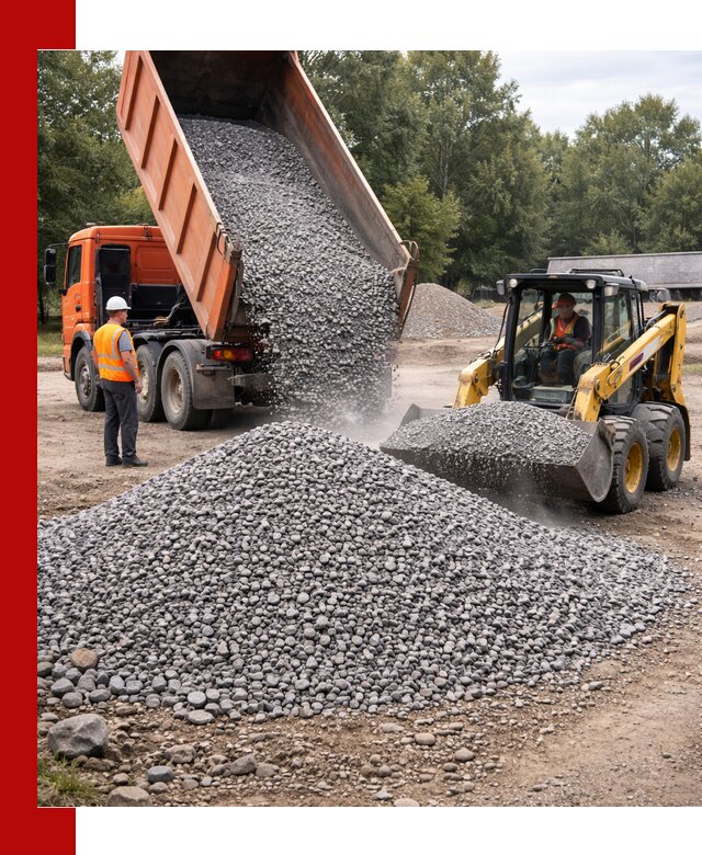 Купить гранитный щебень фракции 5–10 в Павловском Посаде с доставкой