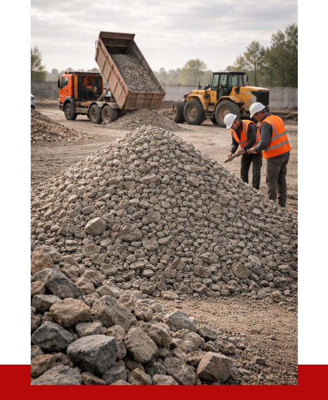 Гранитный щебень фракция 40-70 в Павловском Посаде от 2541 руб ПРОНЕРУДПвл