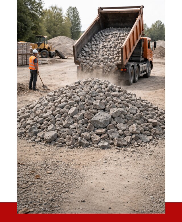 Гранитный щебень фракция 70-150 в Павловском Посаде от 1677 | ПРОНЕРУДПвл