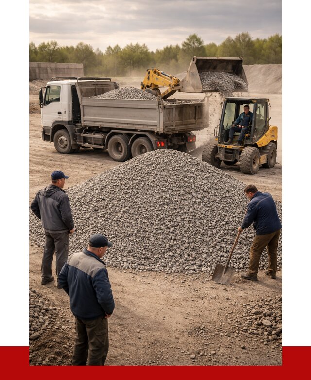 Гравийный щебень фракция 5-20 в Павловском Посаде от 2439 р. ПРОНЕРУДПвл