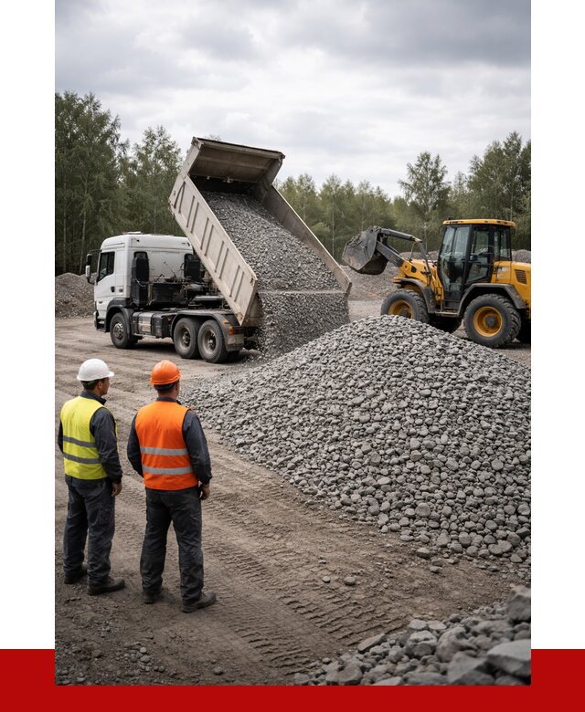 Гравийный щебень фракция 40-70 в Павловском Посаде от 9654р | ПРОНЕРУДПвл