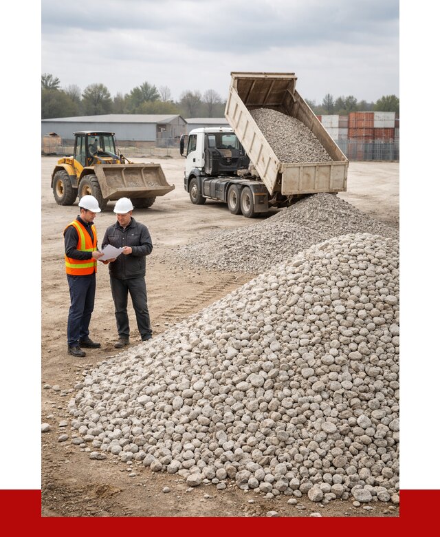 Известняковый щебень в Павловском Посаде от 1423 р. доставка | ПРОНЕРУДПвл