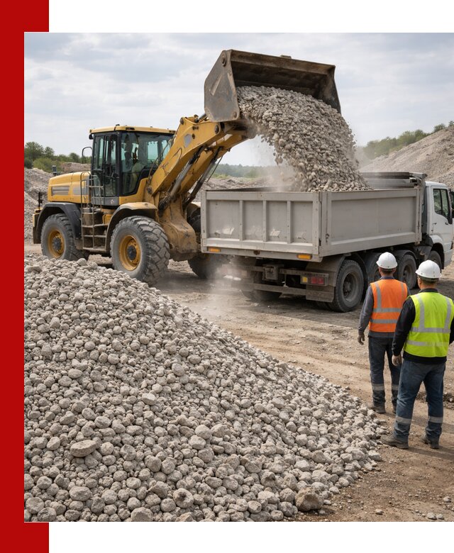 Доломитовый щебень фракция 40–71 доставка и продажа в Павловском Посаде