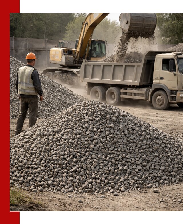 Шлаковый щебень фракция 5-20 с доставкой в Павловском Посаде