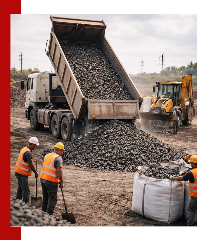 Шлаковый щебень фракция 40-70 с доставкой в Павловском Посаде