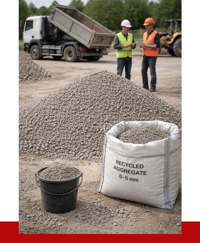 Вторичный щебень фракция 0-5 в Павловском Посаде от 1626 р. ПРОНЕРУДПвл