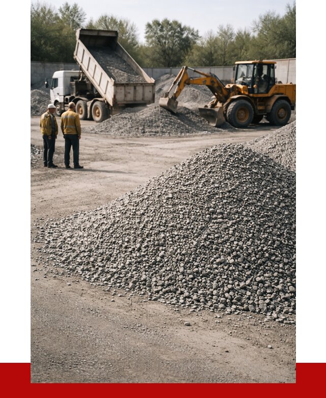 Вторичный щебень фр. 5-20 в Павловском Посаде от 1626 р. - ПРОНЕРУДПвл