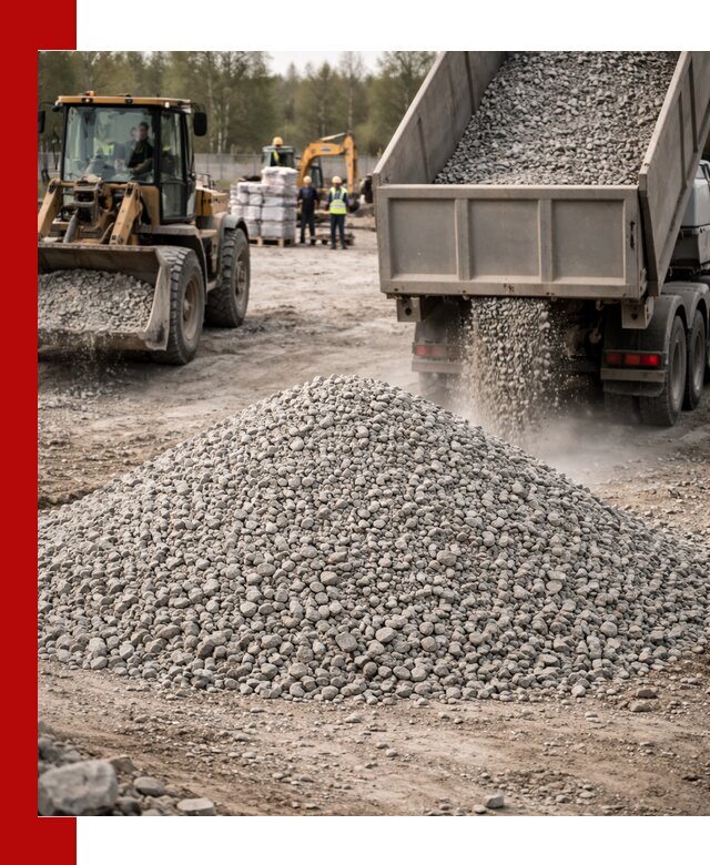 Вторичный щебень фракции 5-20 в Павловском Посаде — доставка и продажа крупнотоннажно
