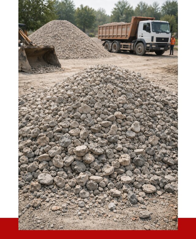 Вторичный щебень фракция 20-40 в Павловском Посаде от 2236 р ПРОНЕРУДПвл