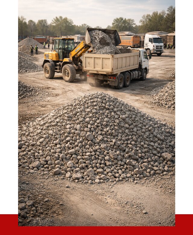 Вторичный щебень фракция 40-70 в Павловском Посаде от 1768 р, ПРОНЕРУДПвл