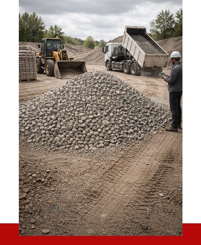 Купить бетонный щебень в Павловском Посаде, от 3252 р. ПРОНЕРУДПвл