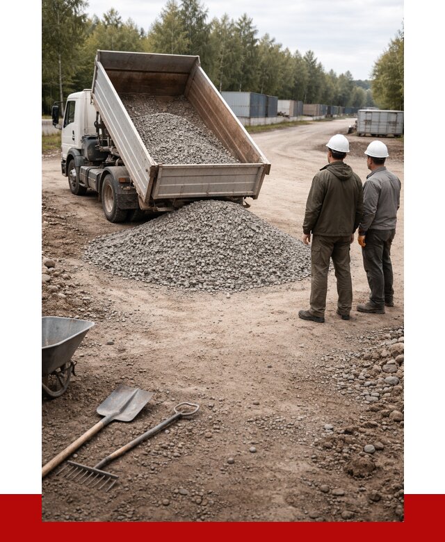 Бетонный щебень фракция 5-20 в Павловском Посаде от 3252 р., ПРОНЕРУДПвл