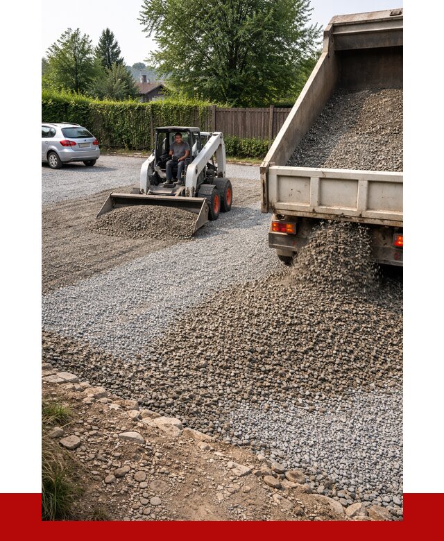 Щебень для парковки в Павловском Посаде с доставкой от 1219 р.| ПРОНЕРУДПвл