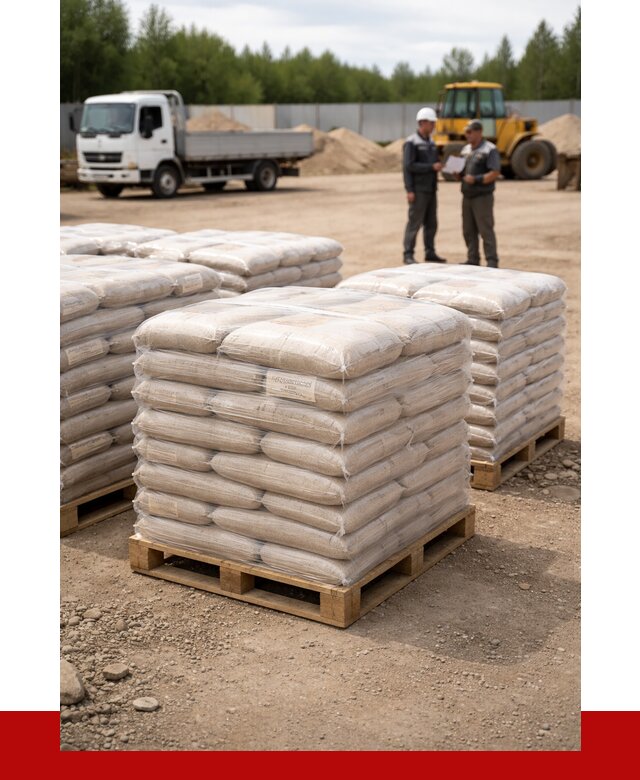 Карьерный песок в мешках в Павловском Посаде от 1219 р. - ПРОНЕРУДПвл