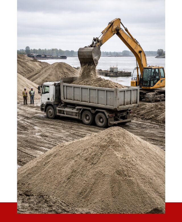 Купить речной песок навалом в Павловском Посаде от 1829 р., ПРОНЕРУДПвл