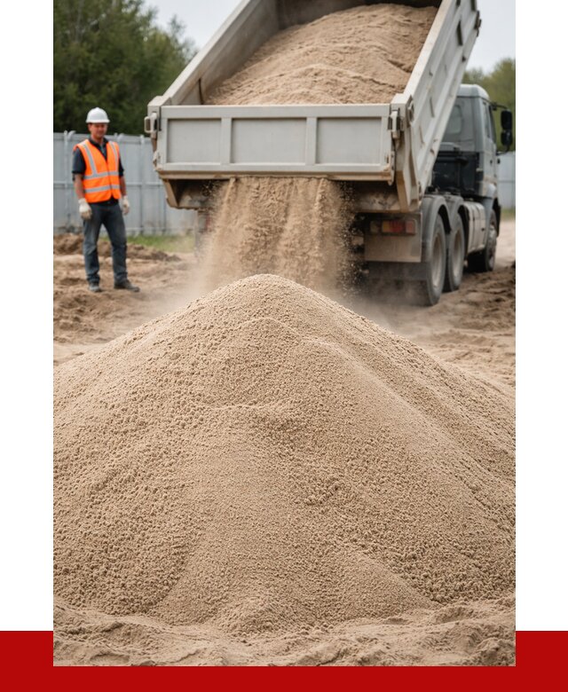 Купить сеяный песок с доставкой в Павловском Посаде от 2236 р ПРОНЕРУДПвл