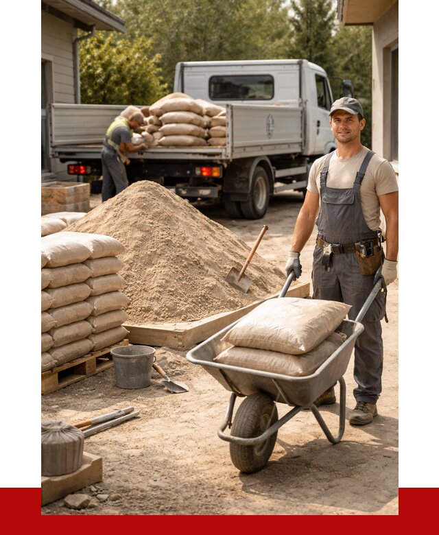 Купить песок для стяжки в Павловском Посаде, доставка от 2236 р.ПРОНЕРУДПвл