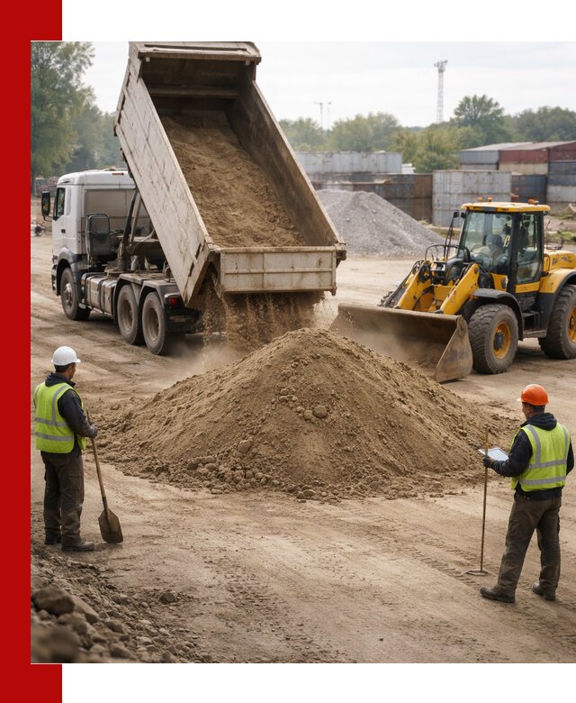 Доставка и продажа пескогрунта оптом и в розницу в Павловском Посаде