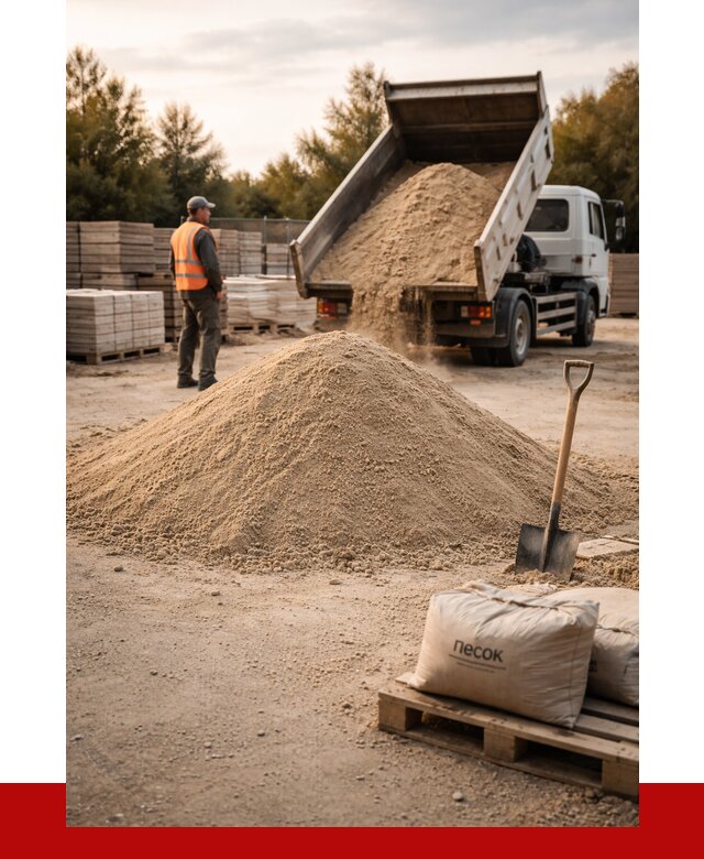 Купить сухой песок в Павловском Посаде с доставкой от 2439 р. | ПРОНЕРУДПвл