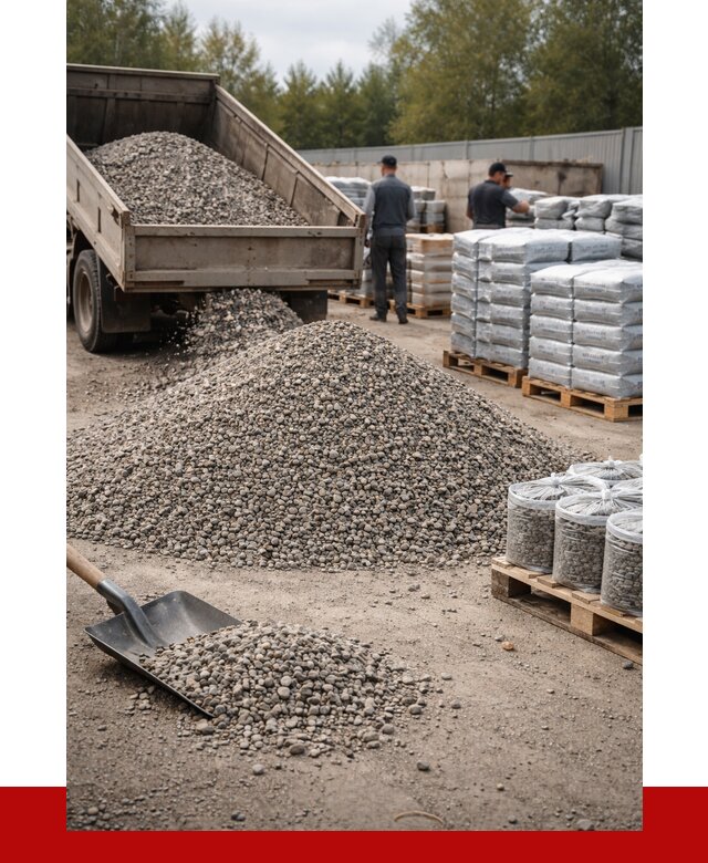 Гравий фракция 5-20 в Павловском Посаде купить от 2337 р. ПРОНЕРУДПвл