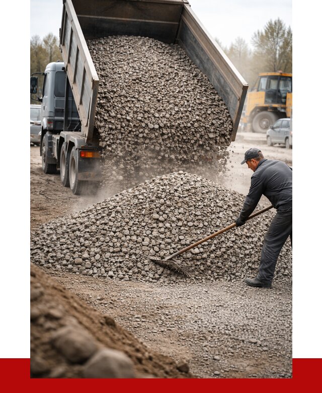 Гравий фракция 20-40 в Павловском Посаде от 2541 р. доставка | ПРОНЕРУДПвл