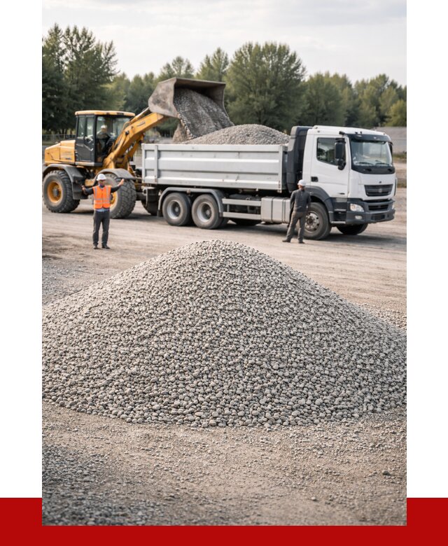 Купить мытый гравий в Павловском Посаде от 3557 р, доставка ПРОНЕРУДПвл