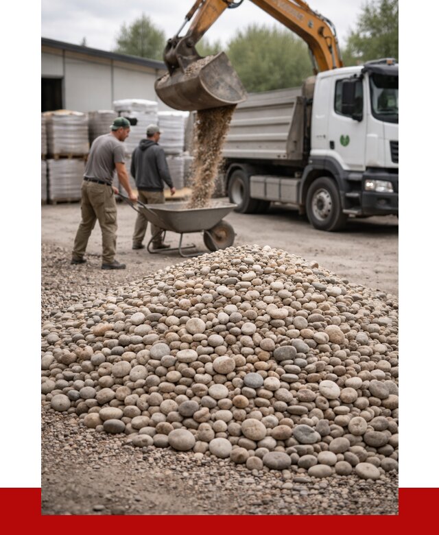 Галька декоративная в Павловском Посаде от 3252 р. за куб | ПРОНЕРУДПвл