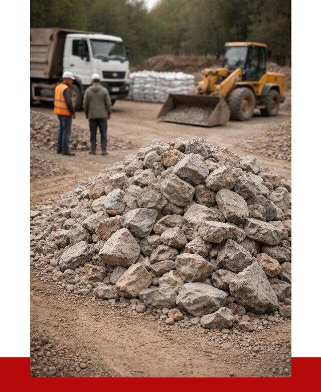 Купить бутовый камень с доставкой в Павловском Посаде от 2337 р. | ПРОНЕРУДПвл