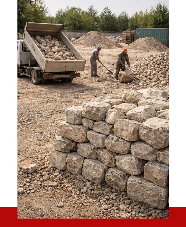 Бутовый камень известняковый в Павловском Посаде от 4268 р. | ПРОНЕРУДПвл