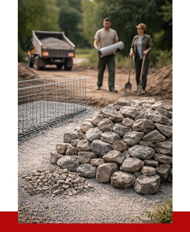 Камень для габионов фракция 100-200 в Павловском Посаде от 4878 р. | ПРОНЕРУДПвл