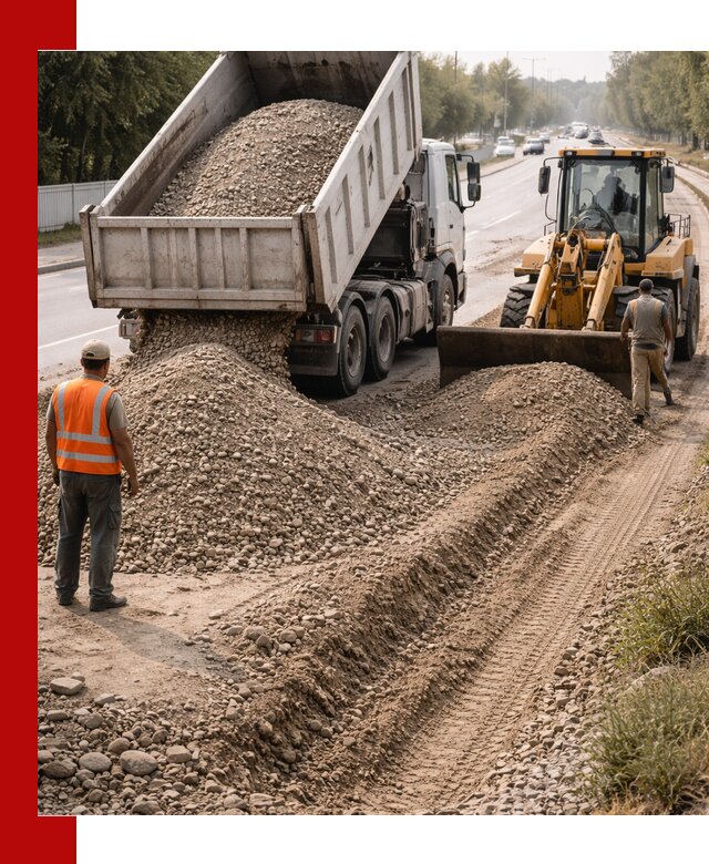 Опгс для устройства дорог и подсыпки в Павловском Посаде