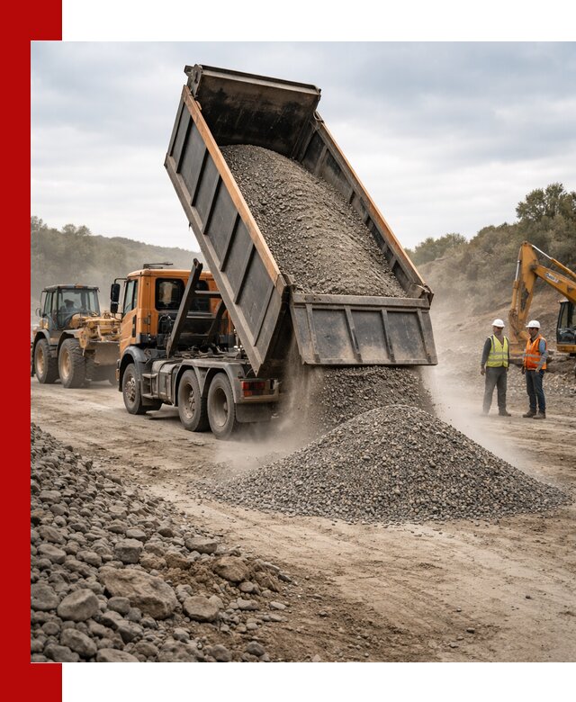 Щебёночно-песчаная смесь ЩПС С1 с доставкой в Павловском Посаде