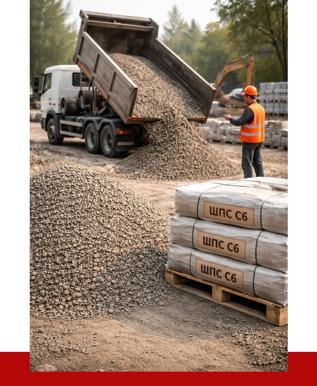 ЩПС С6 в Павловском Посаде с доставкой от 2236 р. за куб | ПРОНЕРУДПвл