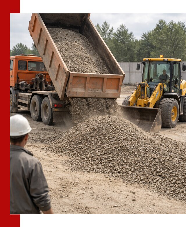 Доставка щпс С8 самосвалами в Павловском Посаде от производителя