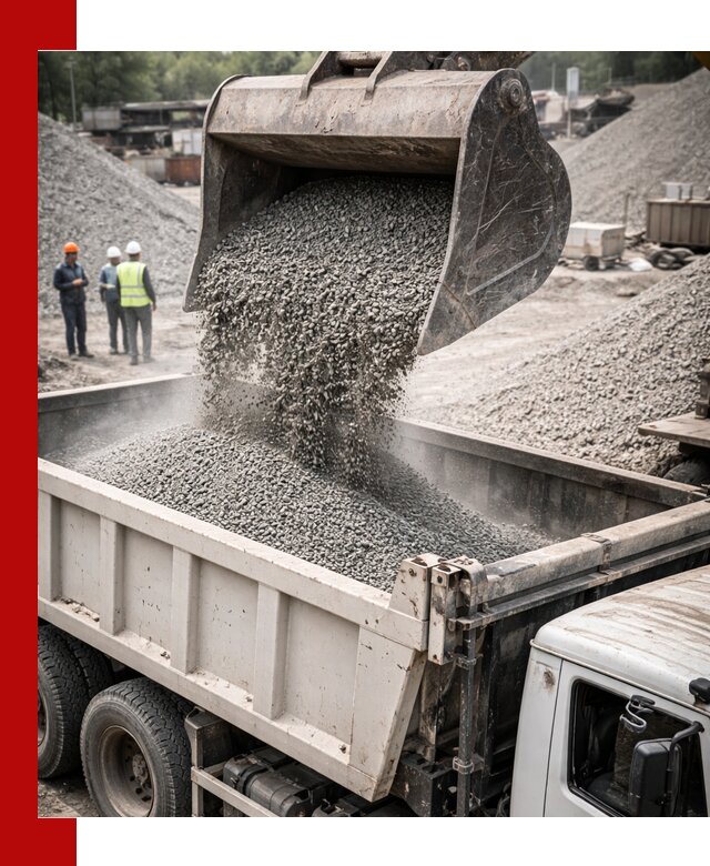 Отсев и крошка для строительства и дорожных работ в Павловском Посаде