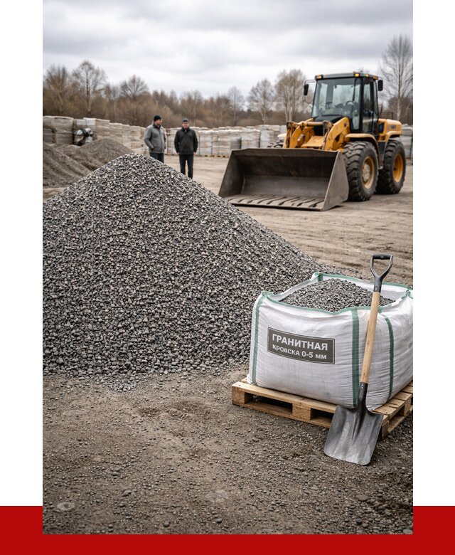 Купить гранитную крошку в Павловском Посаде от 4878 р. с доставкой | ПРОНЕРУДПвл