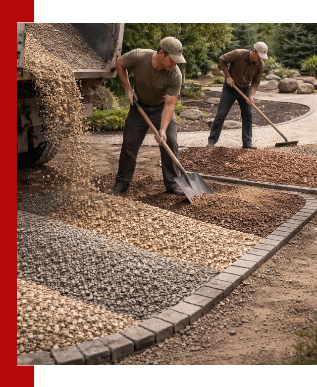 Декоративная крошка для ландшафта в Павловском Посаде — продажа и доставка