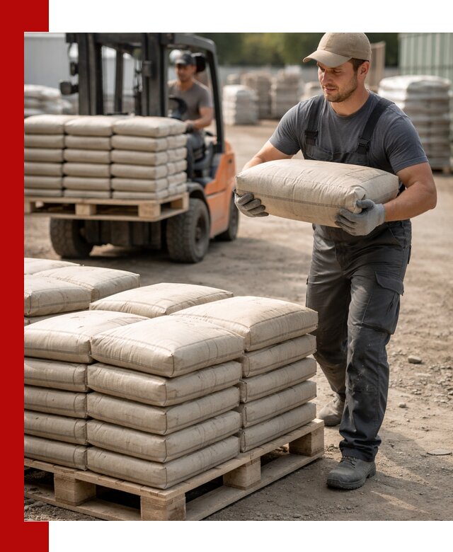 Доставка цемента в мешках оптом и в розницу в Павловском Посаде