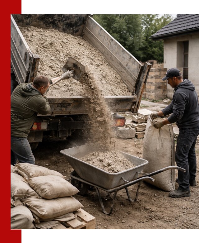 Качественная сухая смесь для кладки с доставкой в Павловском Посаде