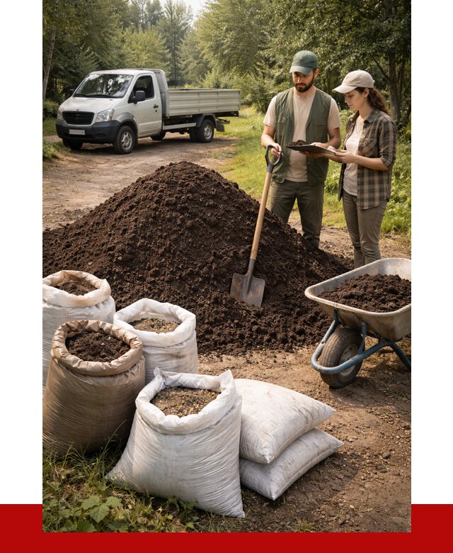 Купить грунт с доставкой в Павловском Посаде от 4573 р. за м3 | ПРОНЕРУДПвл