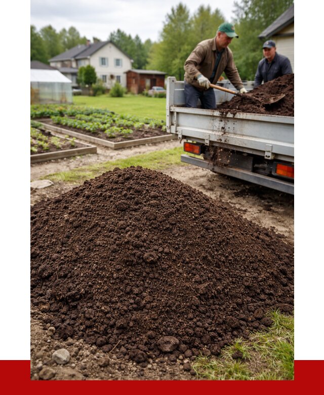 Плодородный грунт в Павловском Посаде с доставкой от 4268 р. | ПРОНЕРУДПвл