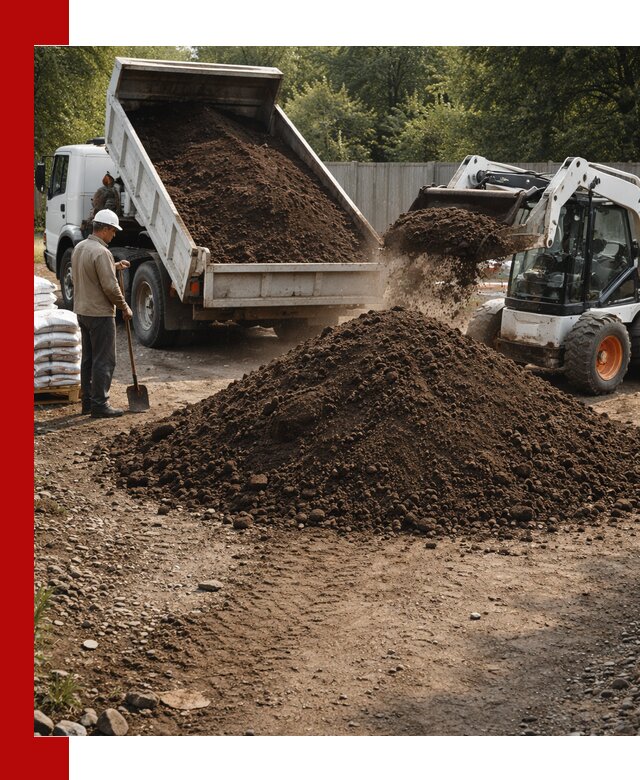 Доставка растительного грунта в Павловском Посаде от производителя оптом и в розницу