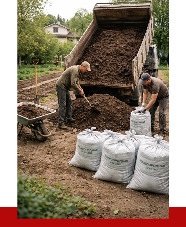 Плодородная смесь в Павловском Посаде от 4268 р./куб с доставкой | ПРОНЕРУДПвл