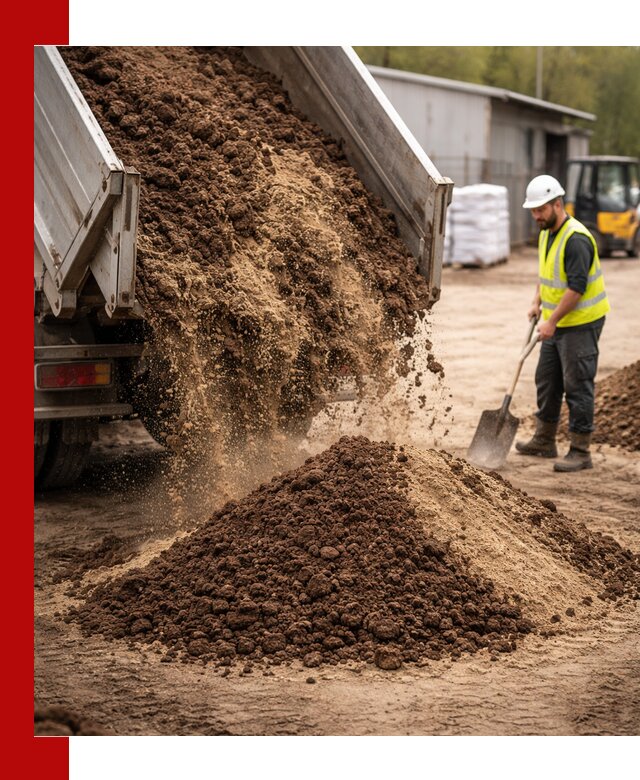Доставка торфо-песчаной смеси в Павловском Посаде для строительства и озеленения
