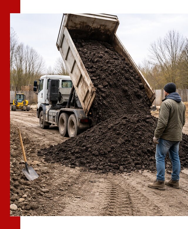 Доставка чернозема навалом в Павловском Посаде быстро и выгодно