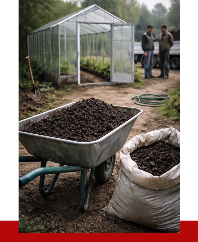 Чернозем для теплицы в Павловском Посаде с доставкой от 1524 р. | ПРОНЕРУДПвл