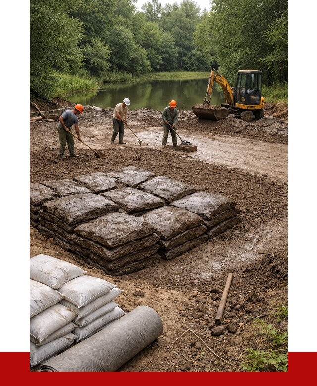 Купить глину для пруда в Павловском Посаде от 4573 р. с доставкой | ПРОНЕРУДПвл