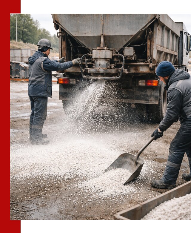 Доставка и продажа хлористого кальция в Павловском Посаде