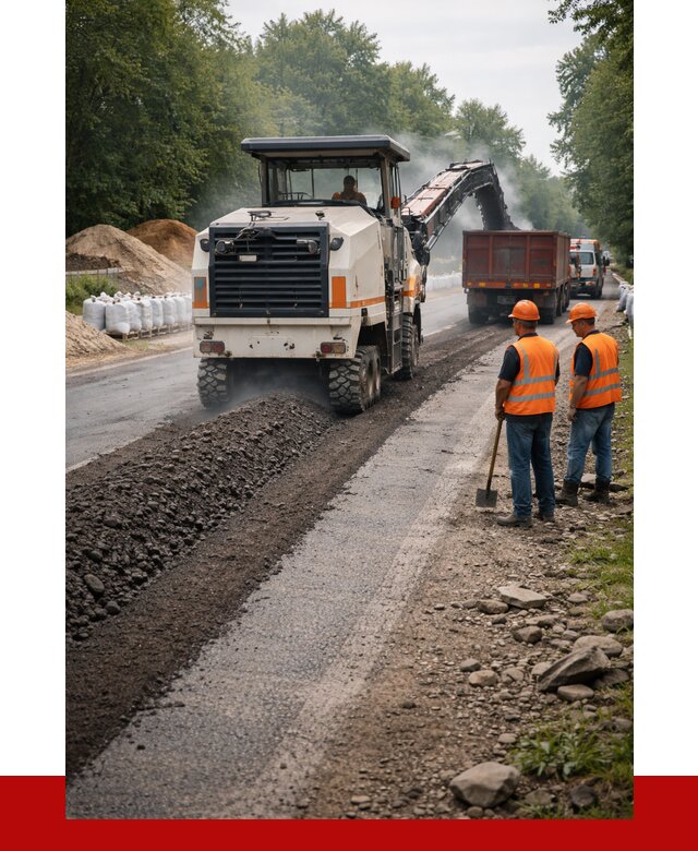 Фрезерованный асфальт в Павловском Посаде от 2236 р./куб. | ПРОНЕРУДПвл